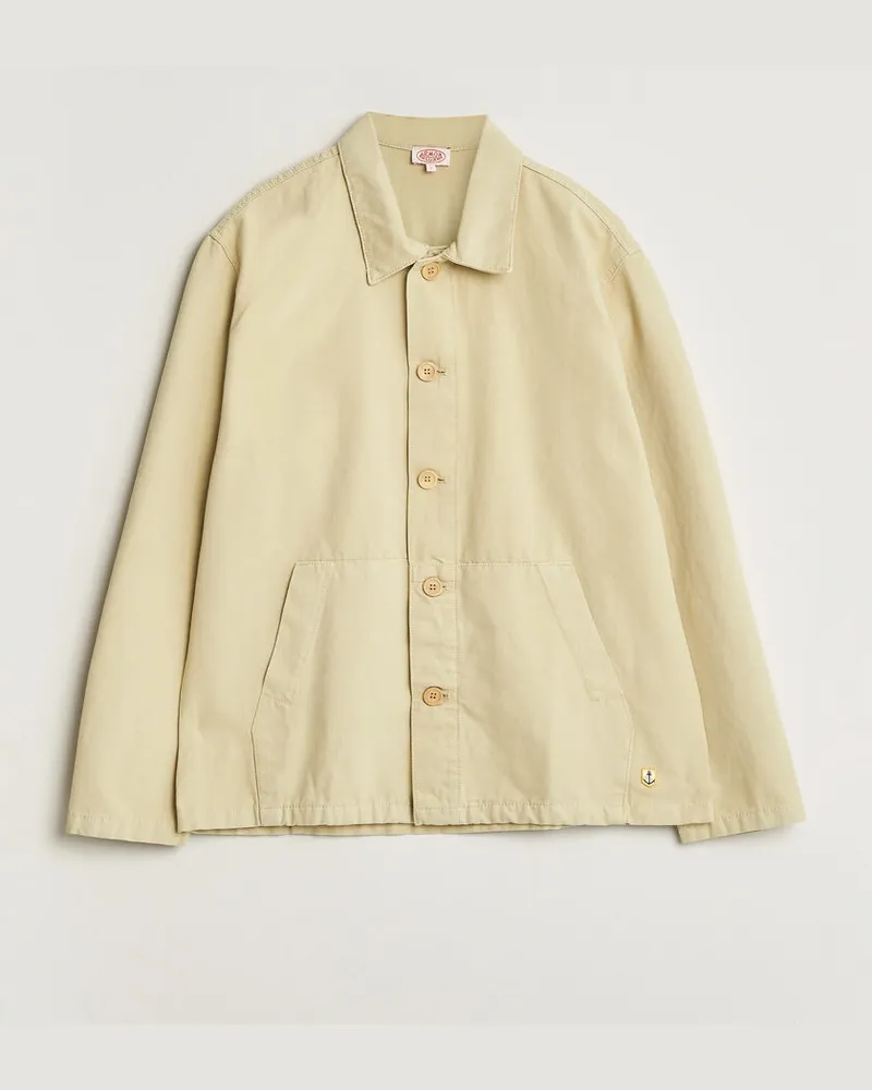 Armor-Lux Veste Pecheur Heritage Overshirt  Gravel Beige