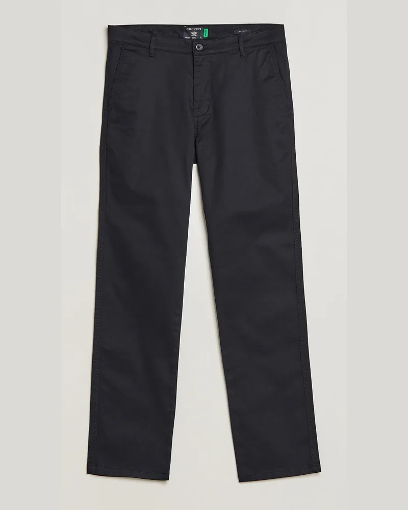 Dockers Original OPP Slim Twill Stretch Chino Black Schwarz