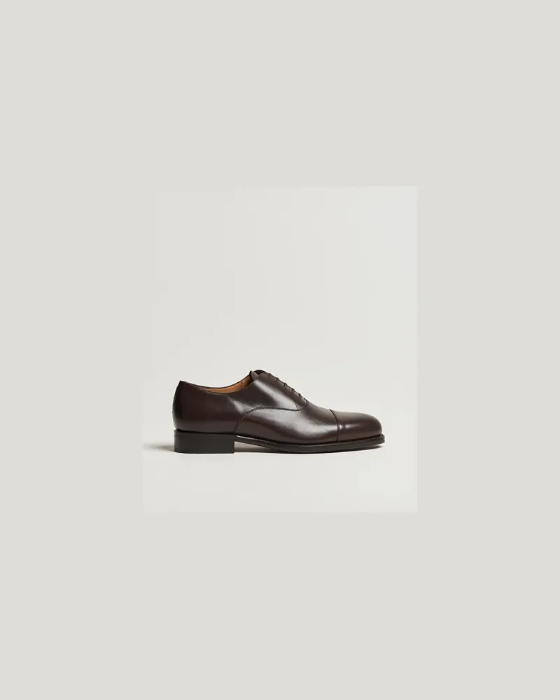 Oscar Jacobson Oxford Shoes Dark Mud Brown Braun