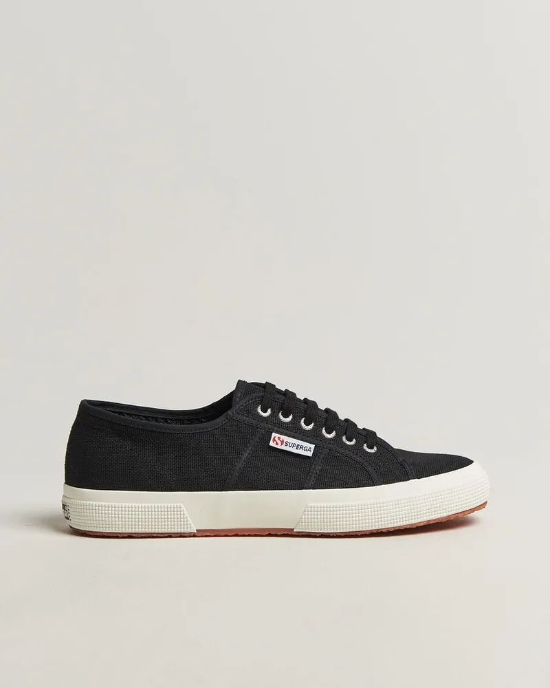 Superga Canvas Sneaker Black Schwarz