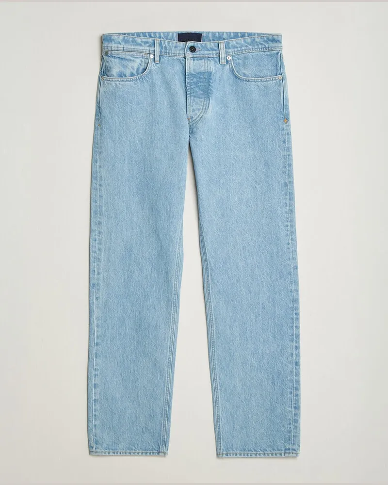 Stone Island Regular Straight Fit Indigo Jeans Blue Light Wash Blau