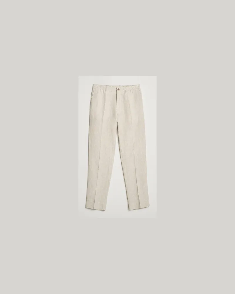 J.Lindeberg Soren Leinen Pants Safari Beige