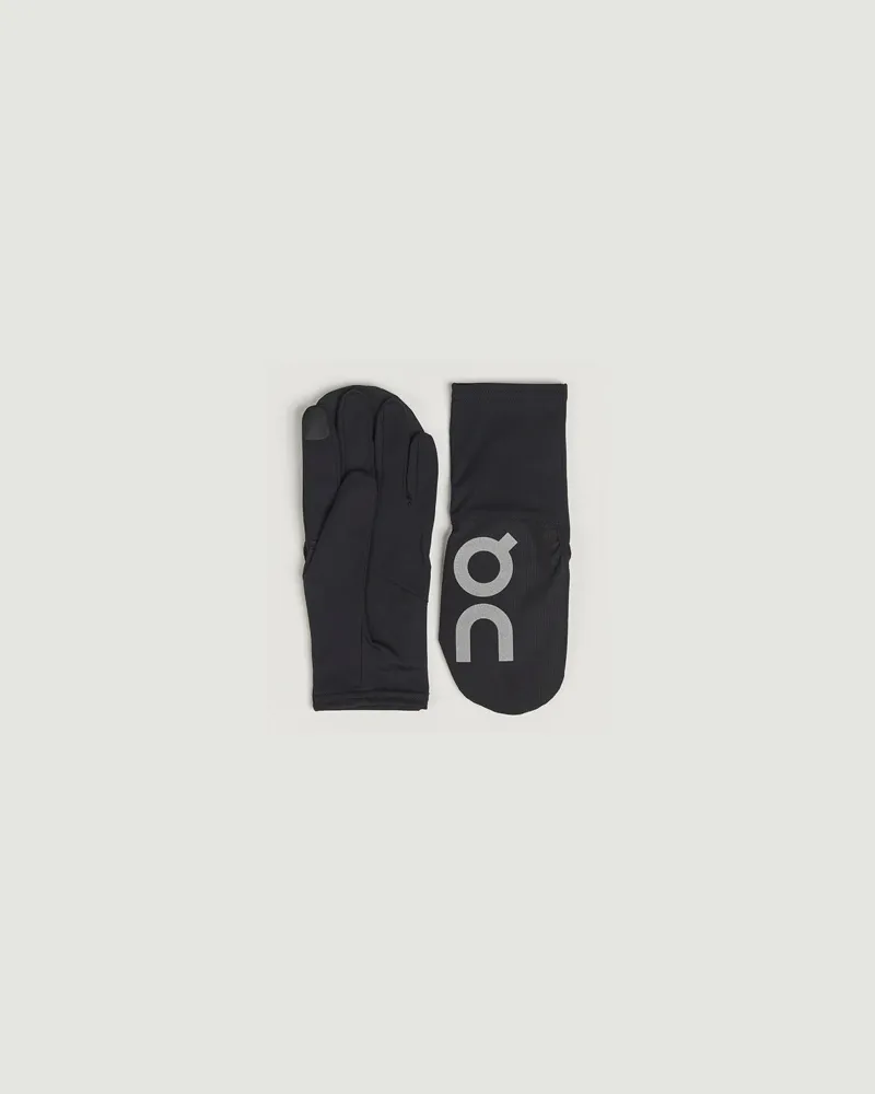ON Running Gloves Black Schwarz