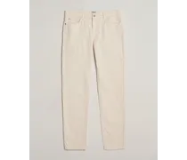 James Structured 5-Pocket Trousers Off White