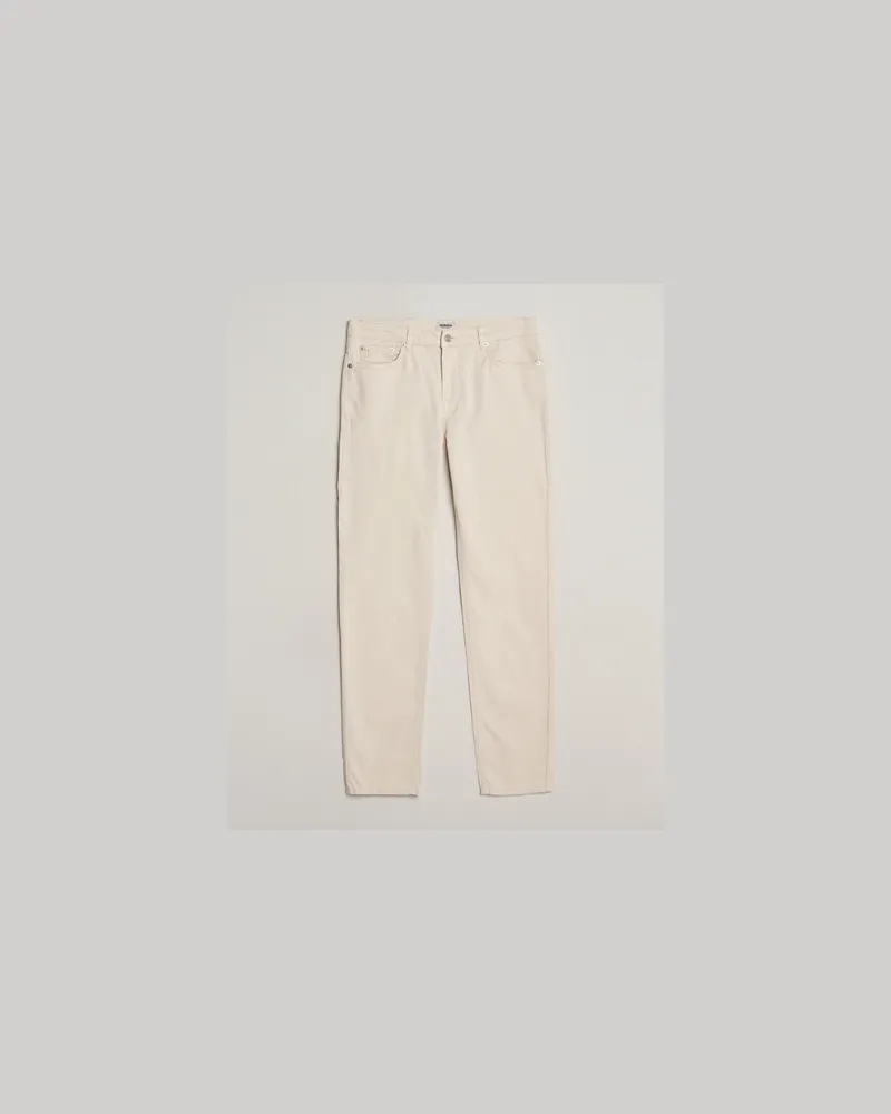 Morris James Structured 5-Pocket Trousers Off White Beige