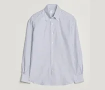 Soft Oxford Button Down Shirt Blue Stripe