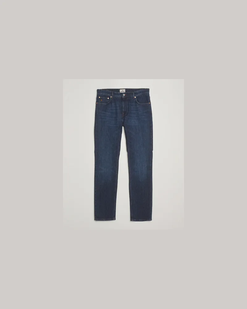 Morris Steve Stretch Jeans One Year Wash Blau