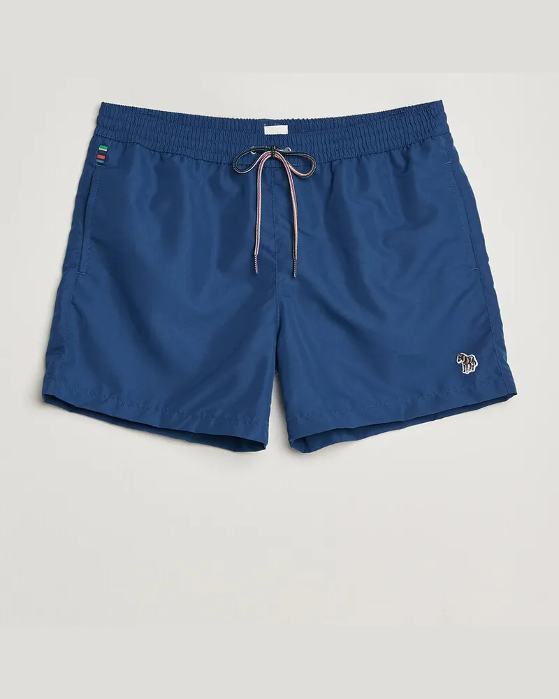 Paul Smith Zebra Swimshorts Blue Blau