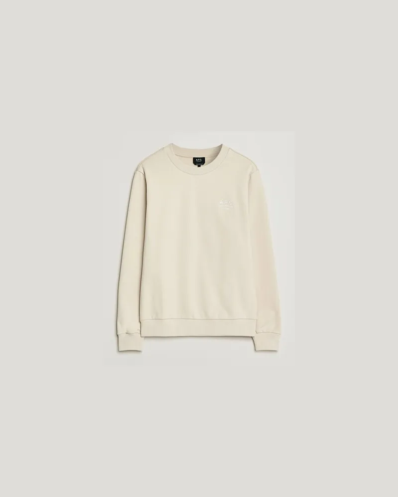 A.P.C. Rue Madame Tonal Sweatshirt Mastic Beige