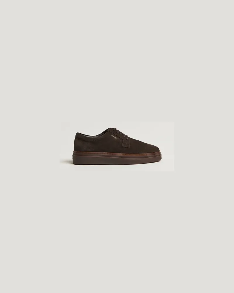 Gant Kinzoon Suede Derby Sneaker Espresso Brown Braun