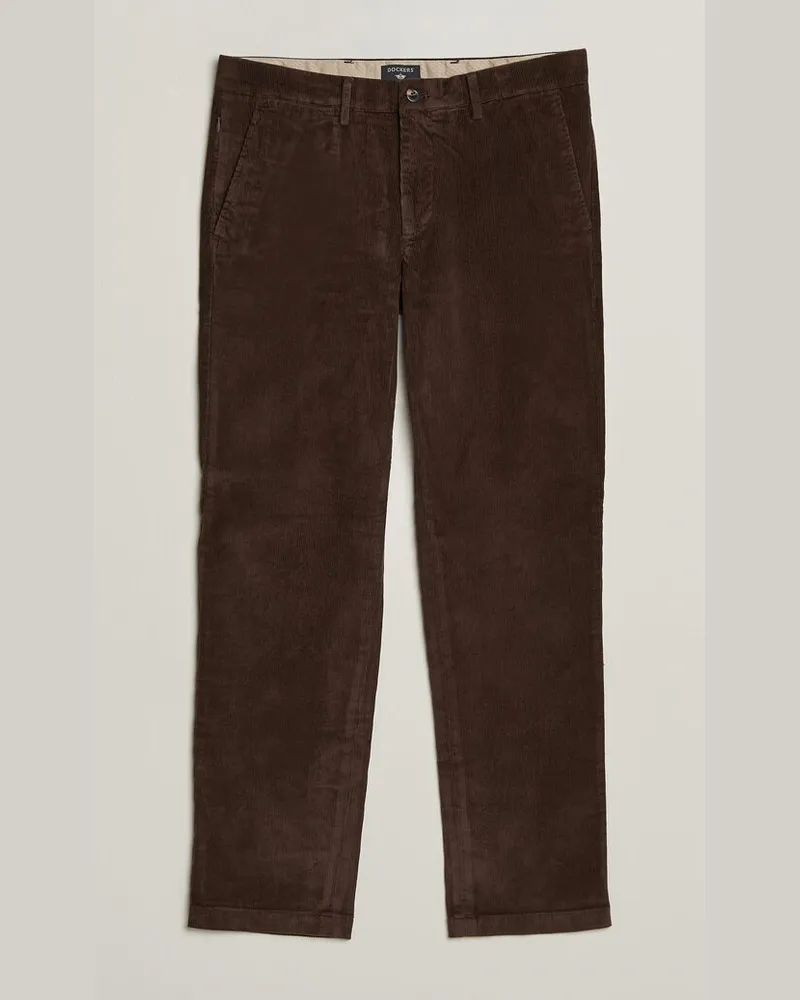 Dockers Cotton Slim Chino Hot Fudge Braun