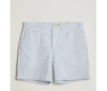 Seersucker Summer Shorts Light Blue