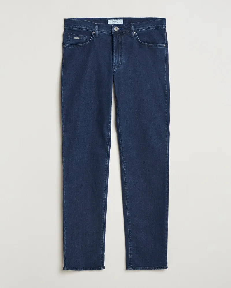 Brax Cadiz Premium Flex Denim Dark Blue Blau