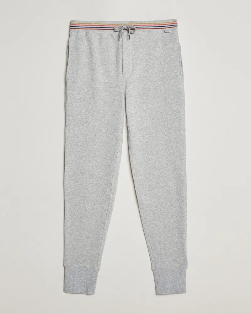 Paul Smith Artist Rib Sweatpants Grey Melange Grau