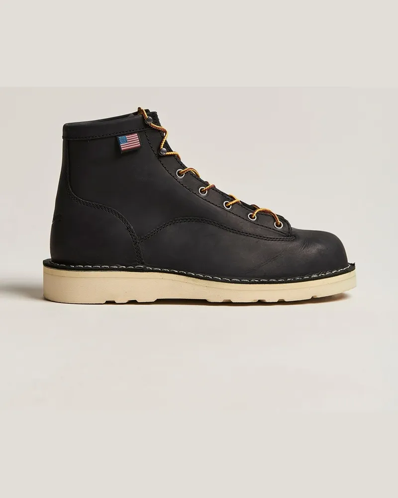 Danner Bull Run Leather 6 inch Boot Black Schwarz
