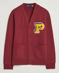 Ralph Lauren P Vintage Fleece Cardigan Red Carpet Rot