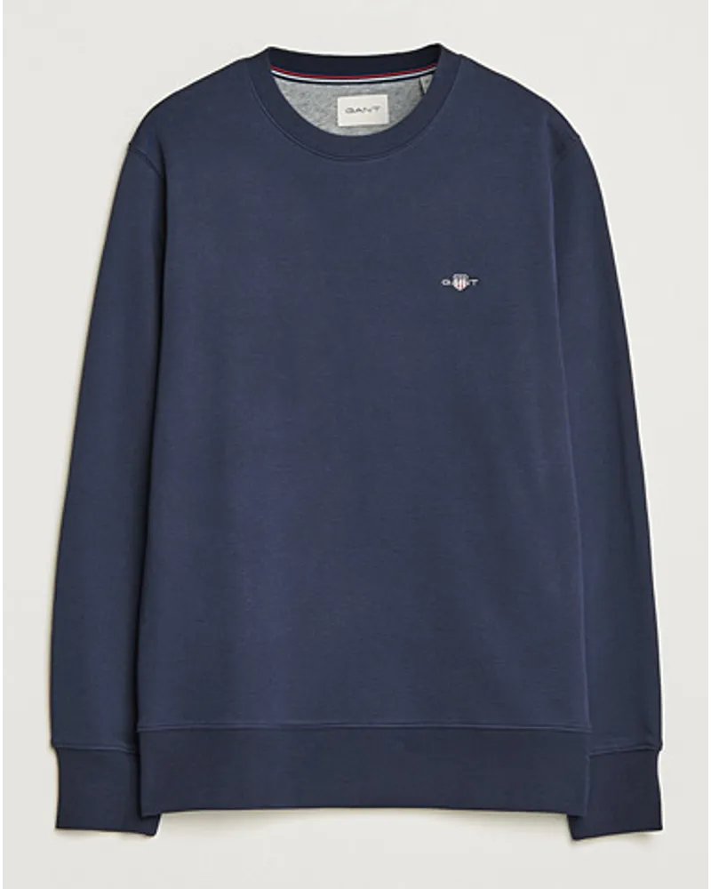 Gant Original Sweatshirt Evening Blue Blau