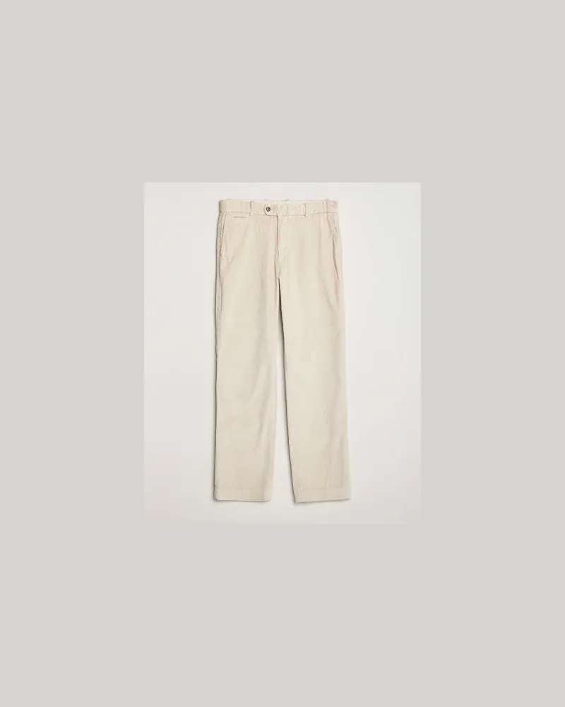 Gant GANT Straight Fit Corduroy Trousers Putty Beige