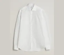 Soft Cotton/Linen Shirt White