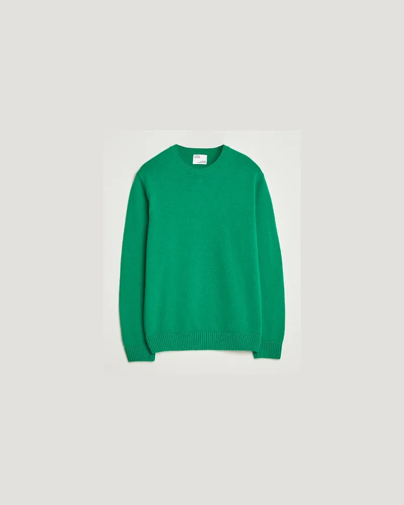 COLORFUL STANDARD Classic Merino Wool Crew Neck Kelly Green Grün