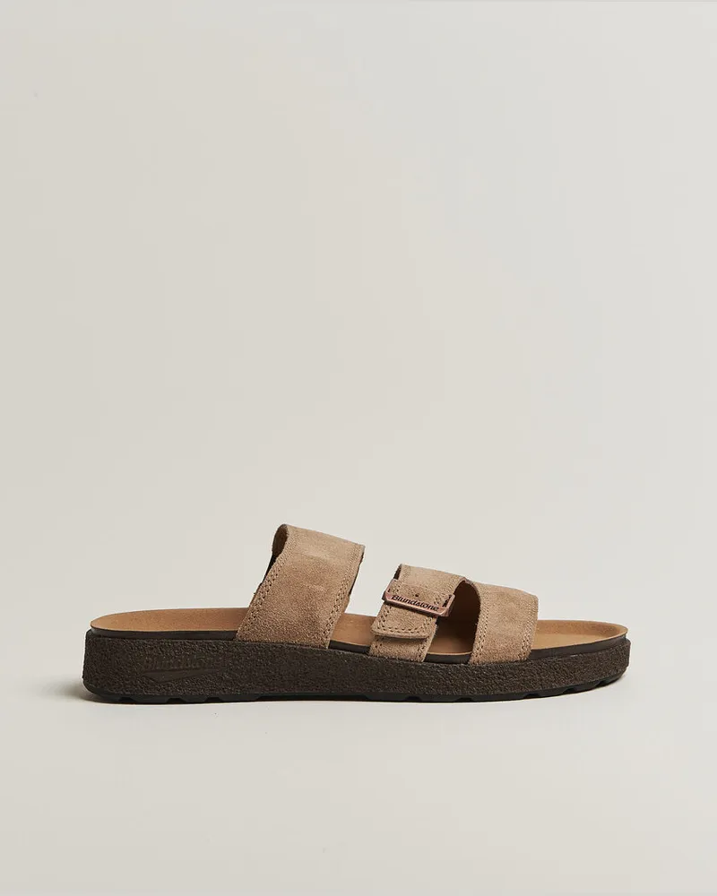 BLUNDSTONE 2699 Aerocork Suede Sandal Sand Beige