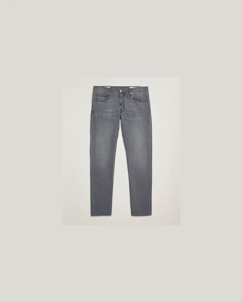 Tramarossa Michelangelo Stretch Jeans Grey Used Grau