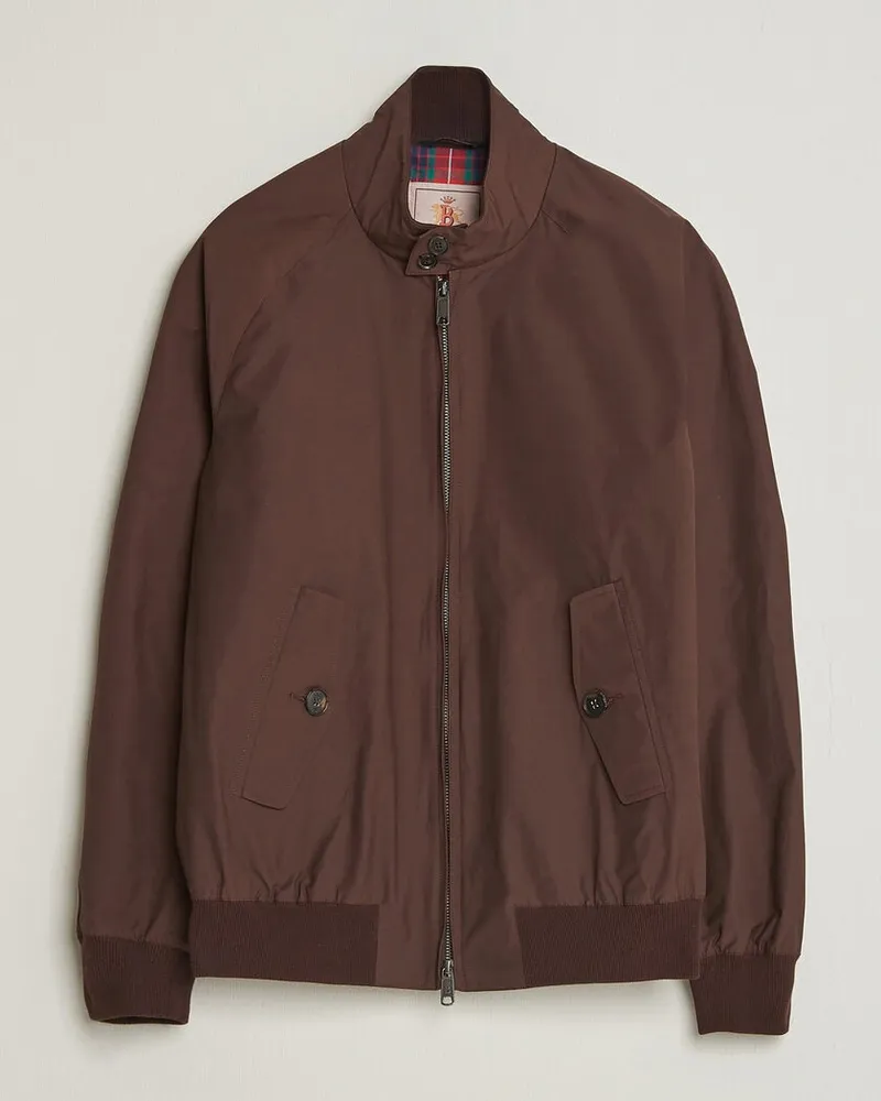 Baracuta G9 Original Harrington Jacket Brown Cigar Braun