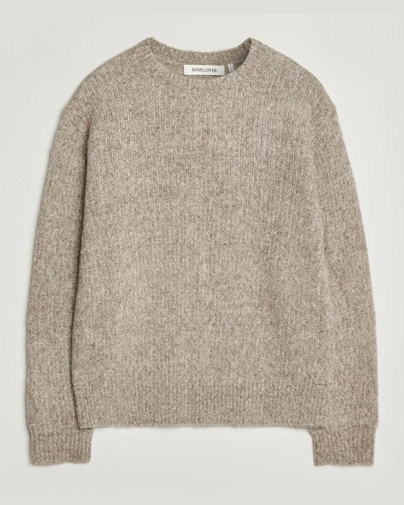 Sunflower Yak Sweater Dark Oat Beige
