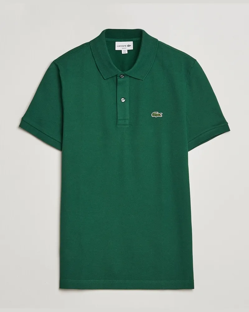 Lacoste Slim Fit Polo Piké Green Grün