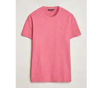 Watson Slub Rundhals Tshirt Pink