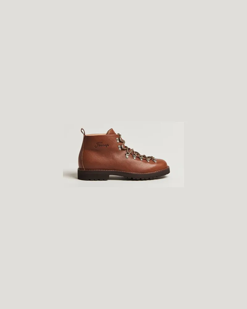 Fracap M120 Grained Leather Boot Brown Braun
