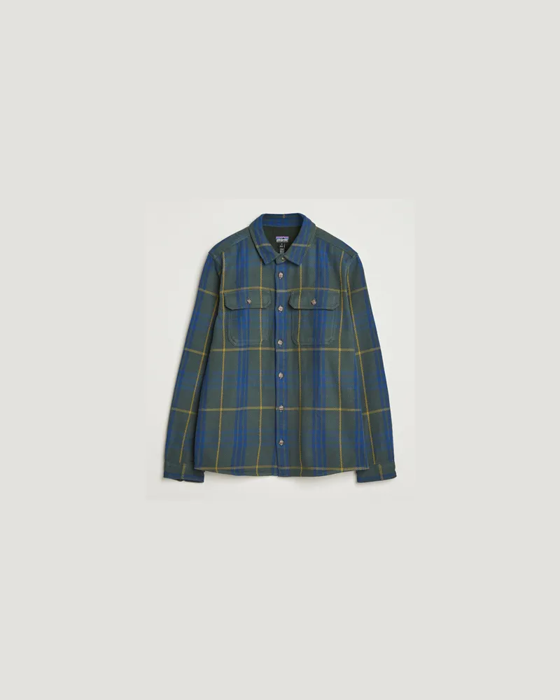 Patagonia Fjord Loft Shirt Old Growth Green Mehrfarbig