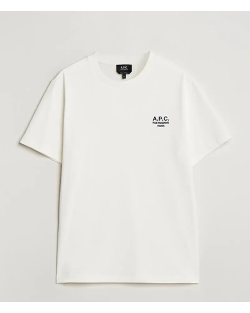 A.P.C. Rue Madame T-Shirt White Weiß