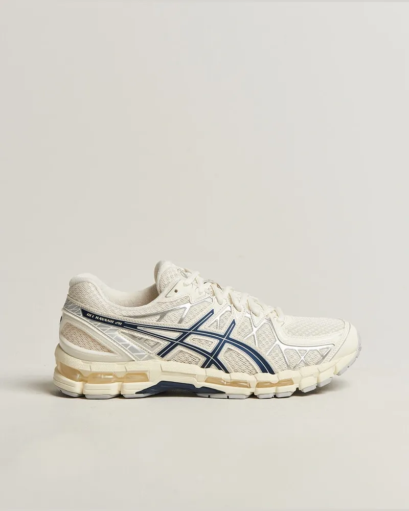 Asics Gel-Kayano 20 Cream/Independence Blue Blau
