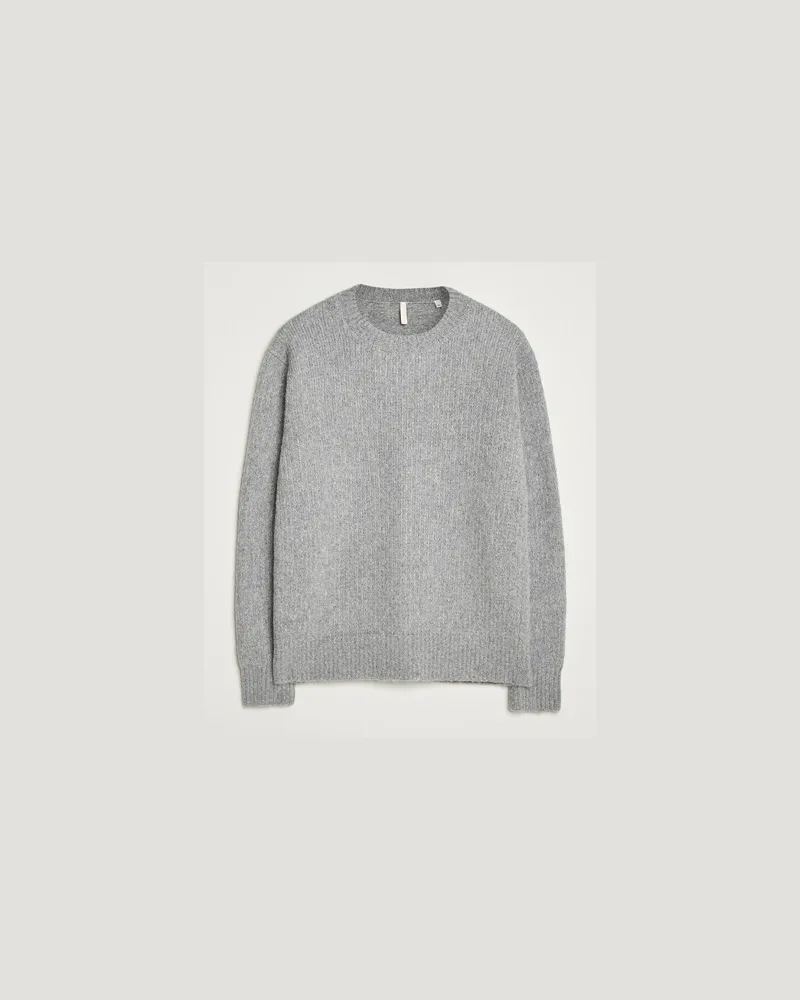 Sunflower Yak Sweater Grey Melange Grau