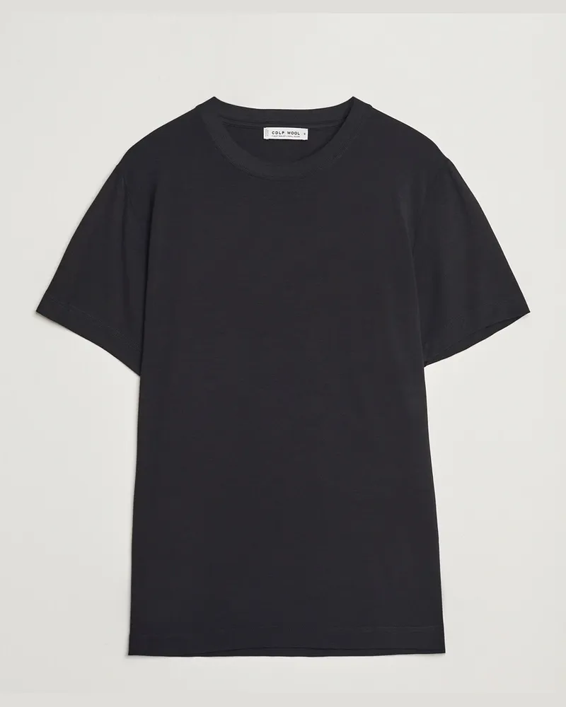 CDLP Wool T-Shirt Black Schwarz