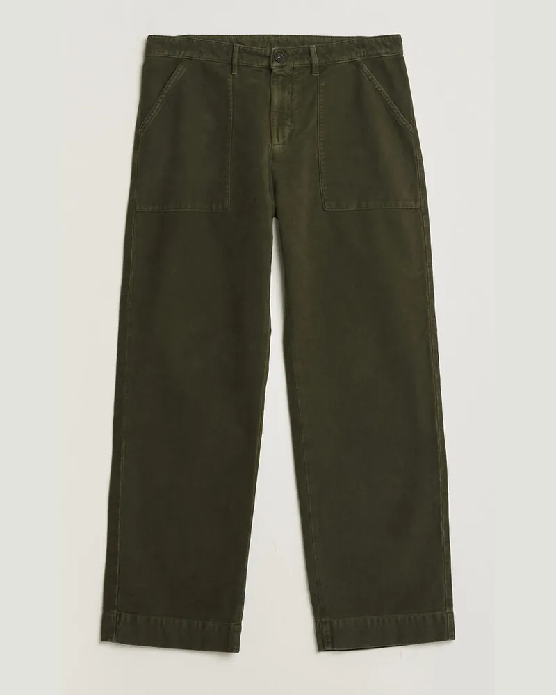 Massimo Alba Regata Moleksine Pants Forest Night Grün