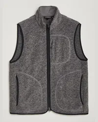 J.Lindeberg Duncan Woll Fleece Vest Light Grey Melange Grau