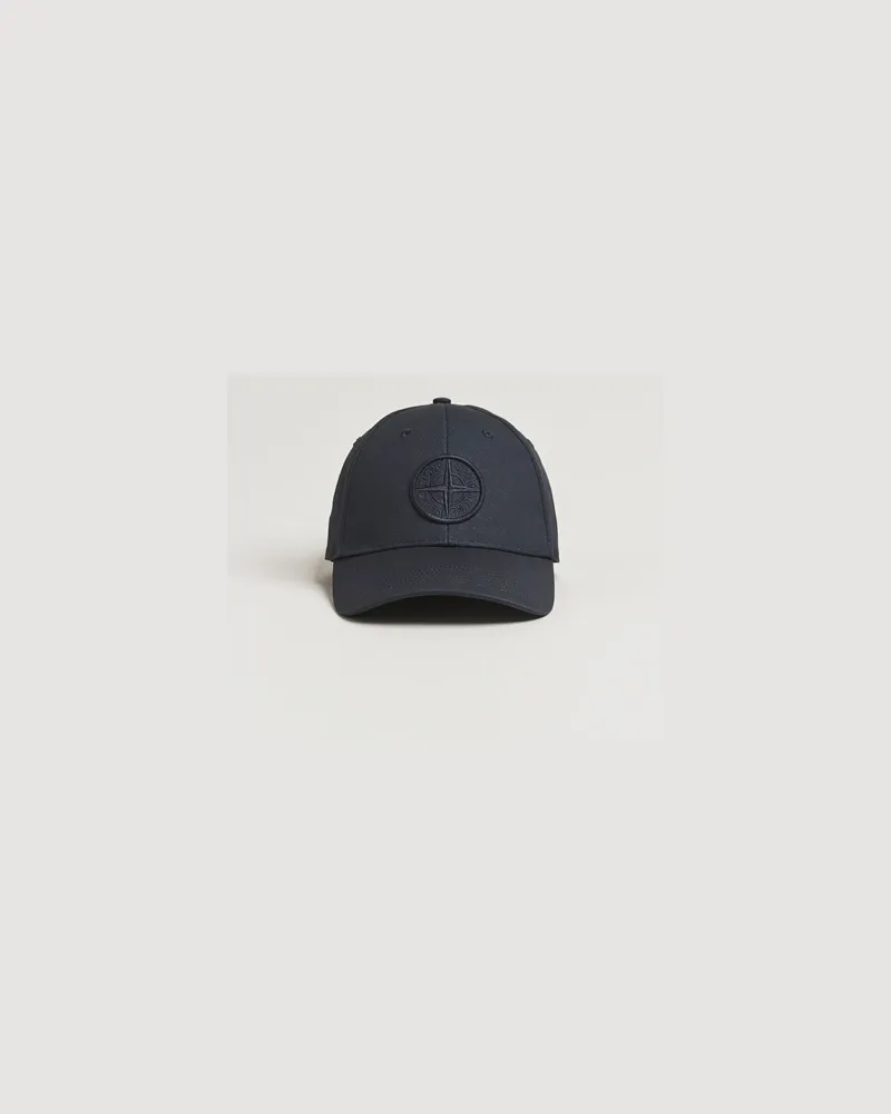 Stone Island Classic Cotton Cap Navy Blau