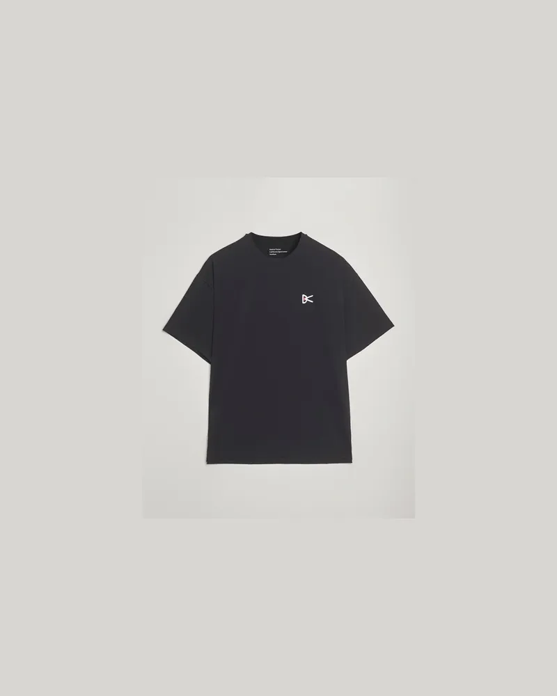 District Vision Lightweight Short Sleeve T-Shirt Black Schwarz
