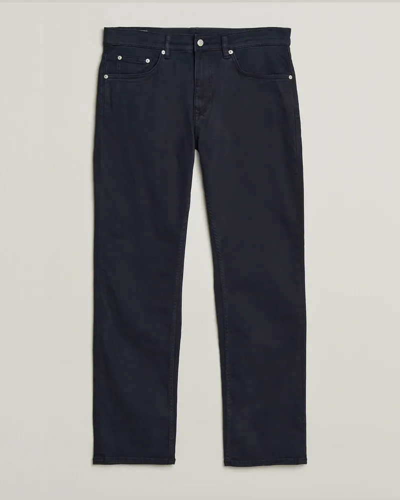 Gant Regular Fit Moleskin 5-Pocket Pants Evening Blue Blau