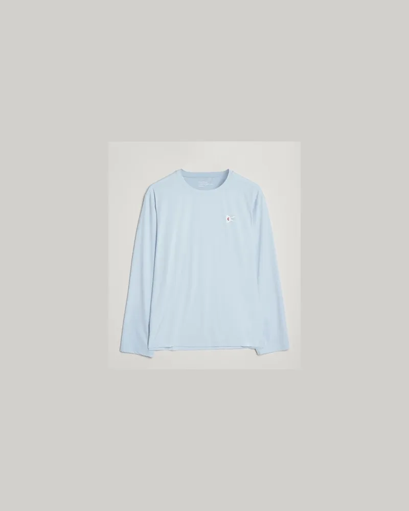 District Vision Lightweight Long Sleeve T-Shirt Frost Blau