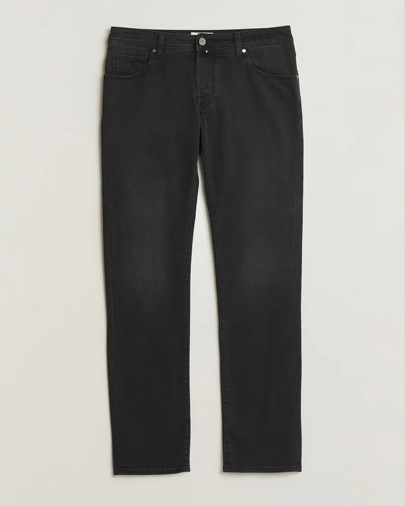 Jacob Cohën Nick Slim Fit Power Stretch Jeans Medium Black Wash Schwarz
