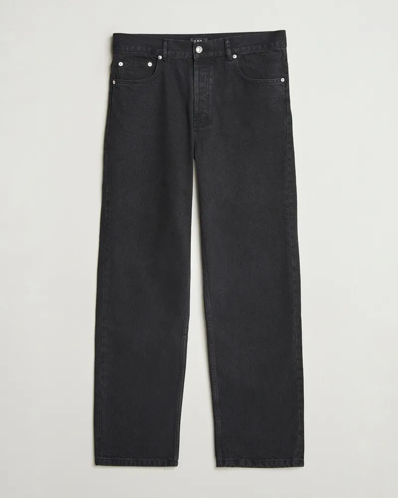 A.P.C. Fairfax Jeans Washed Black Schwarz