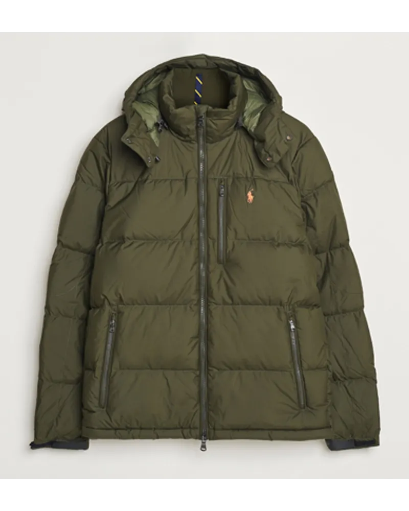 Ralph Lauren El Cap Down Jacket Company Olive Grün