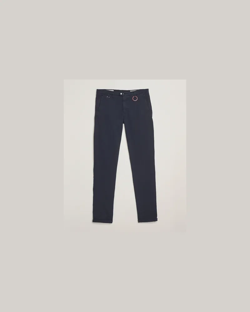 Tramarossa Luis Superstrech Cotton Chino Dark Blu Blau