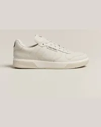 Fred Perry B300 Textured Leder Sneaker White Weiß