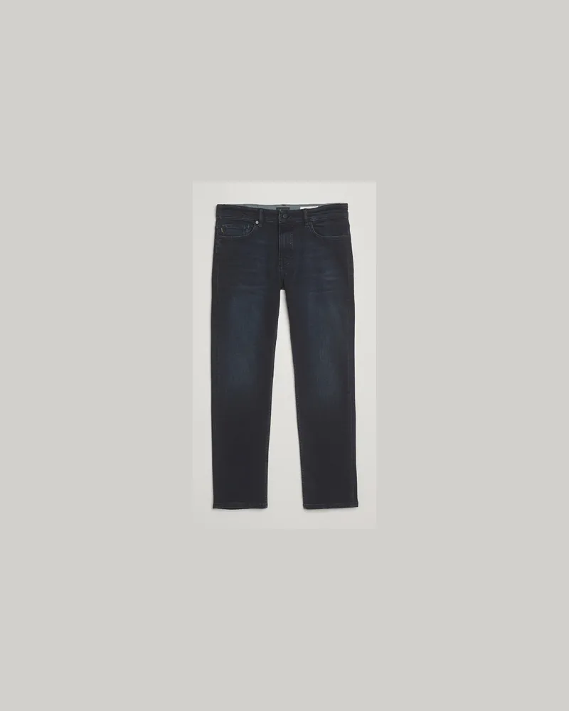 HUGO BOSS Delaware Slim Fit Jeans Dark Blue Blau
