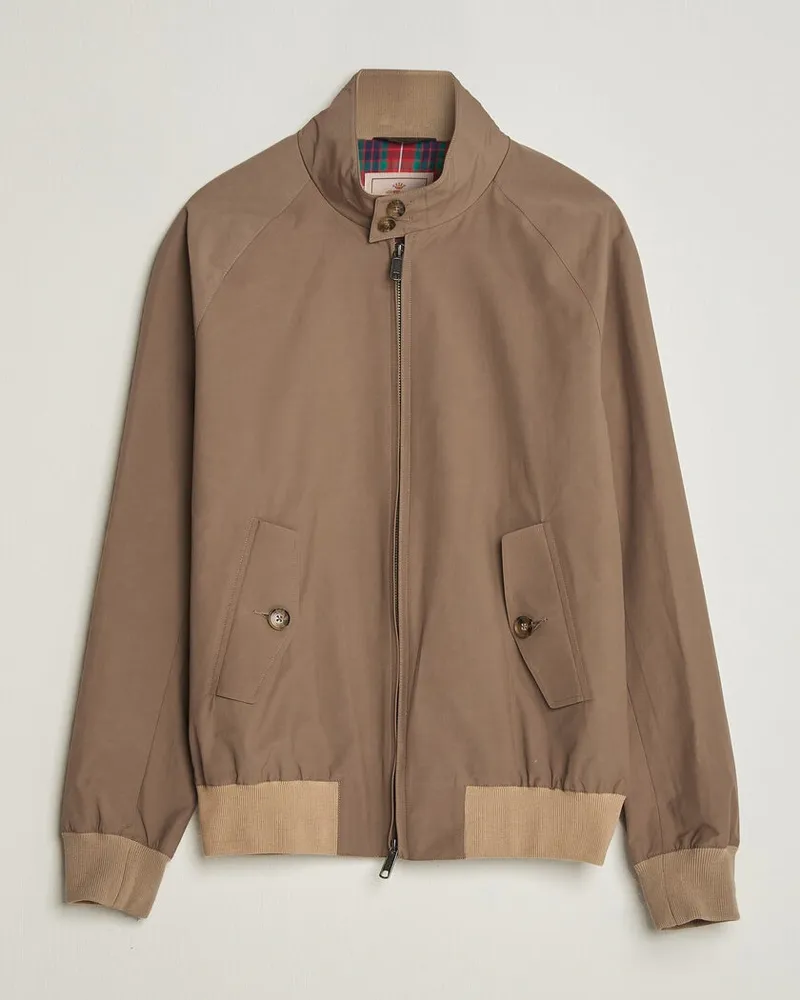 Baracuta G9 Original Harrington Jacket Tan Beige