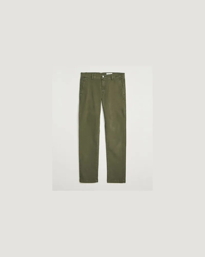Jacob Cohën Bobby Cotton Chinos Green Grün